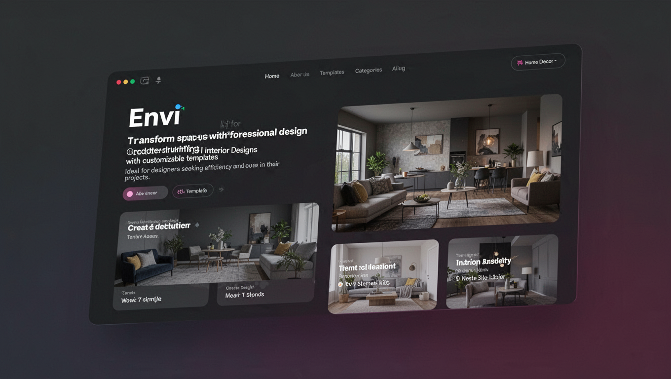 Preview of Envi - Template kit for Interior Design