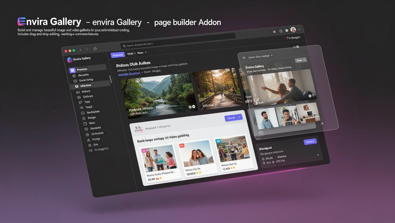 Preview of Envira Gallery - Elementor Addon
