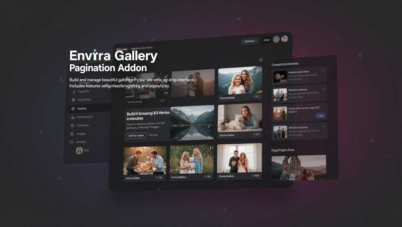 Preview of Envira Gallery - Pagination Addon