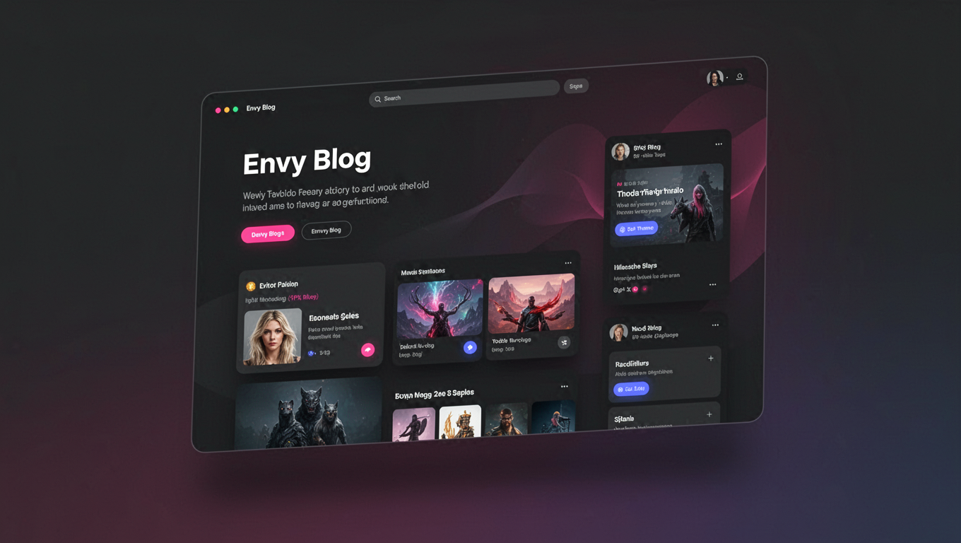 Preview of Envy Blog