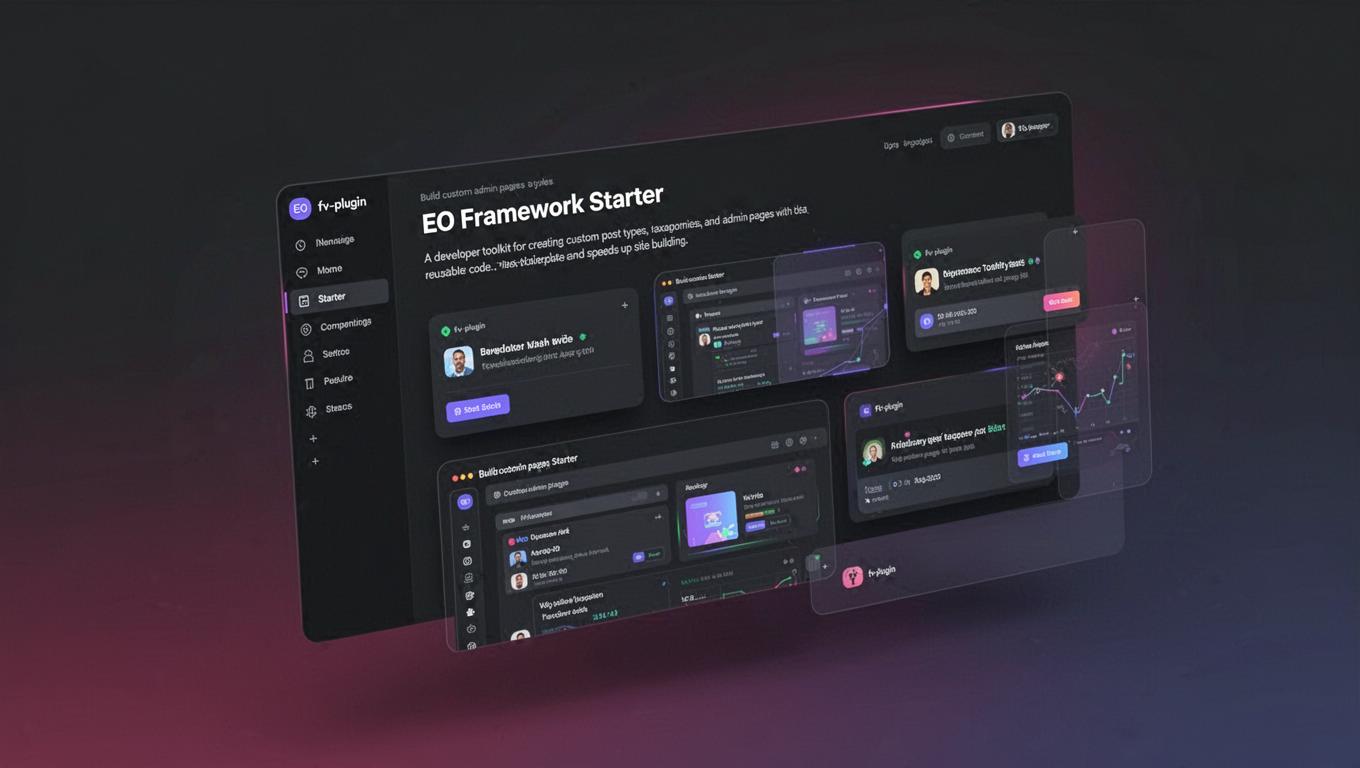 Preview of EO Framework Starter