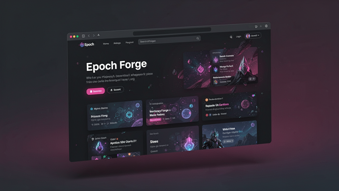 Preview of Epoch Forge