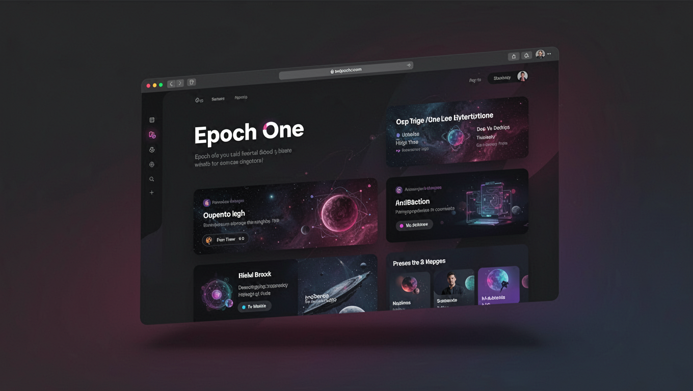 Preview of Epoch One