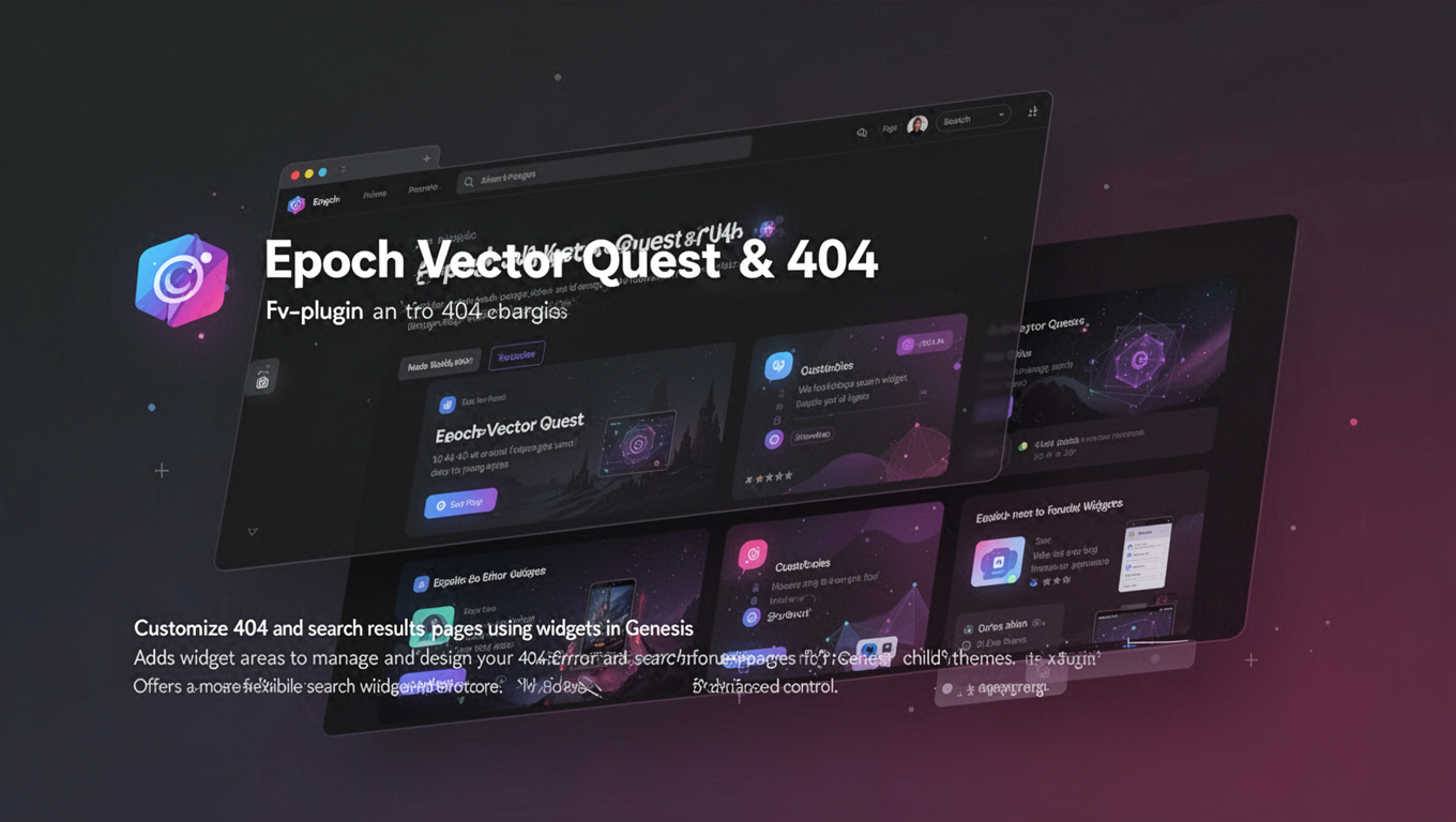 Preview of Epoch Vector Quest & 404