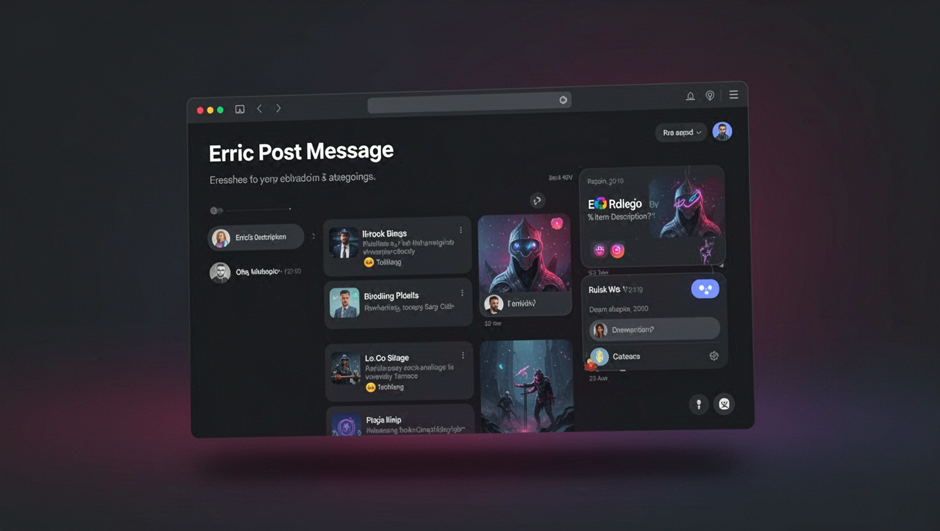 Preview of Erric Post Message