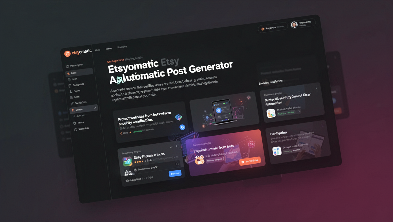 Preview of Etsyomatic Etsy Automatic Post Generator