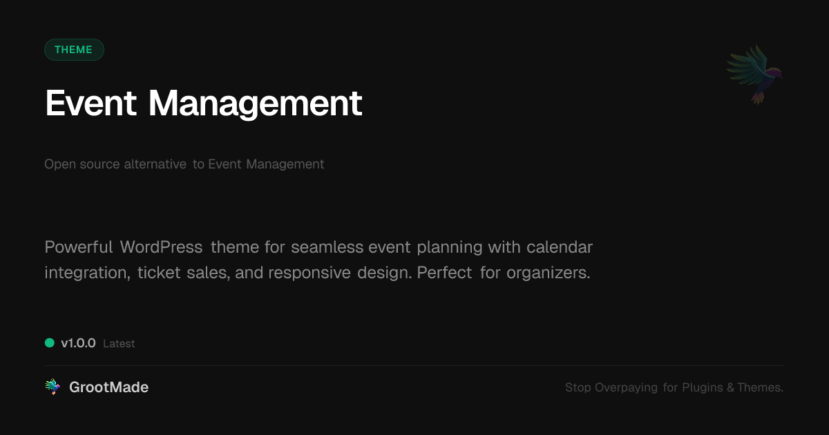 Preview of Event Management