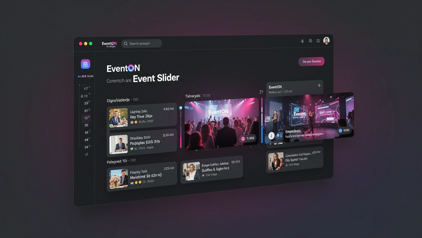 Preview of EventON - Event Slider