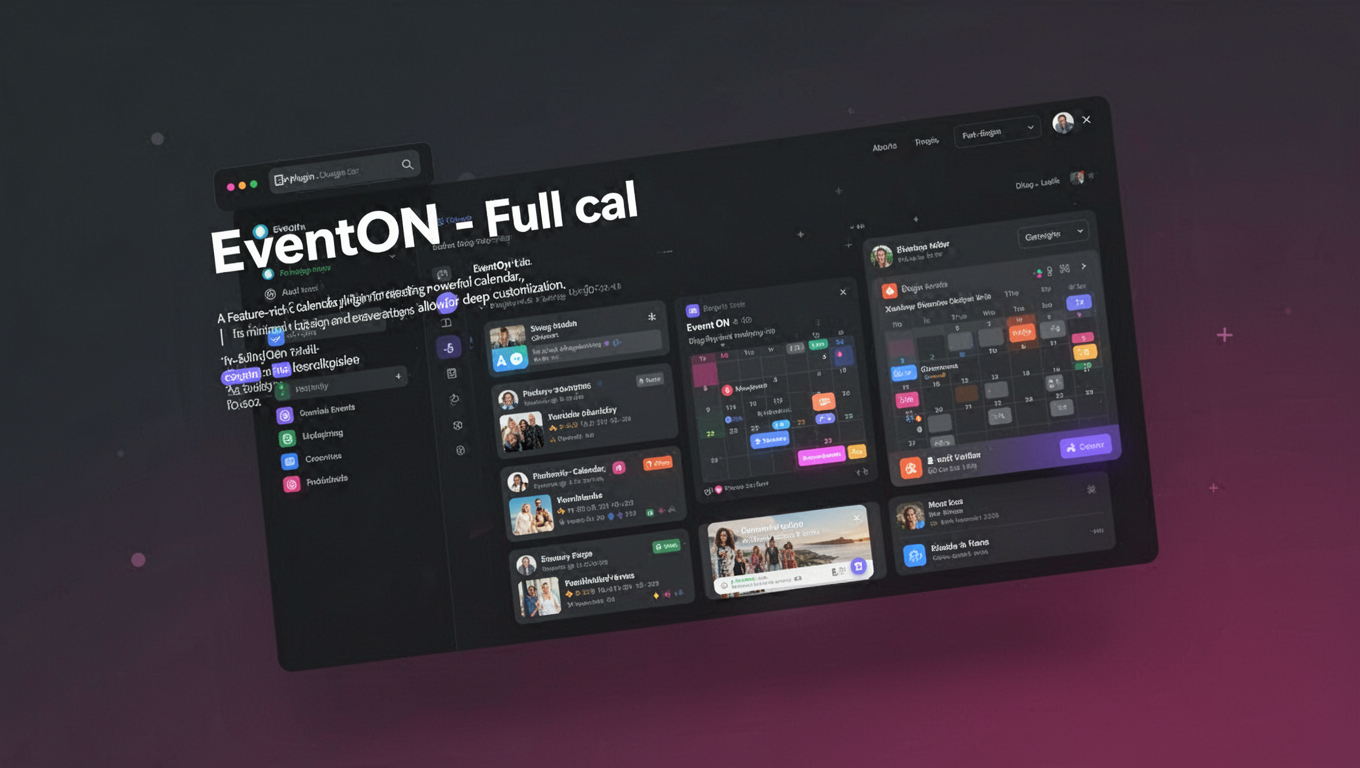 Preview of EventON - Full cal