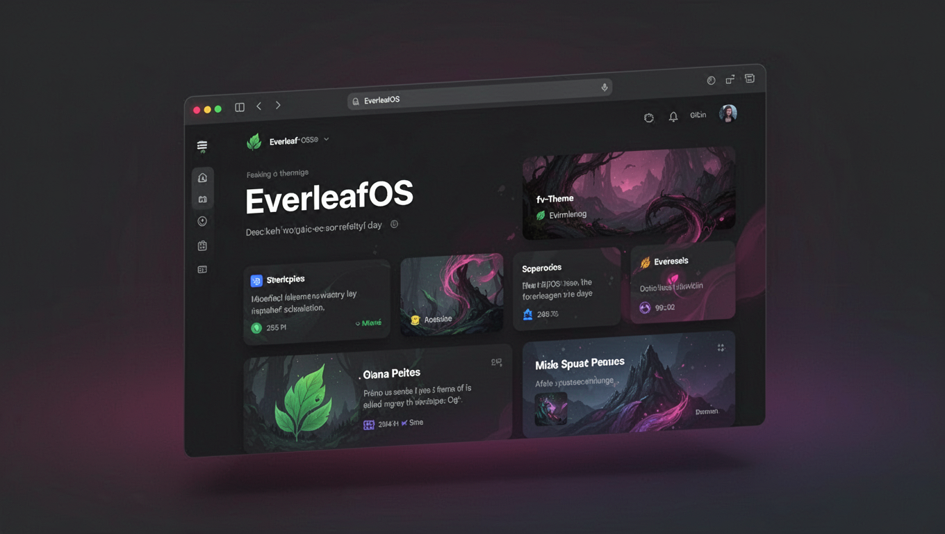 Preview of EverleafOS