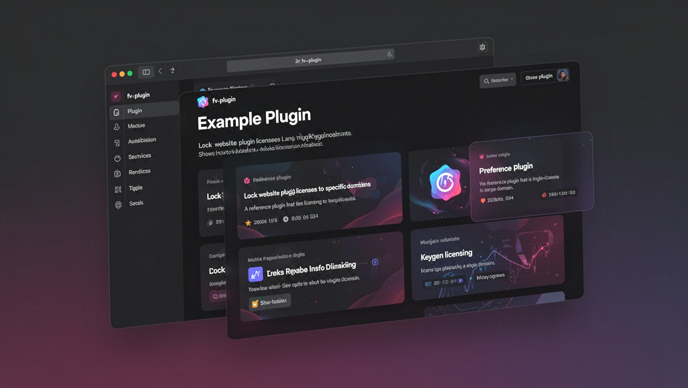 Preview of Example Plugin