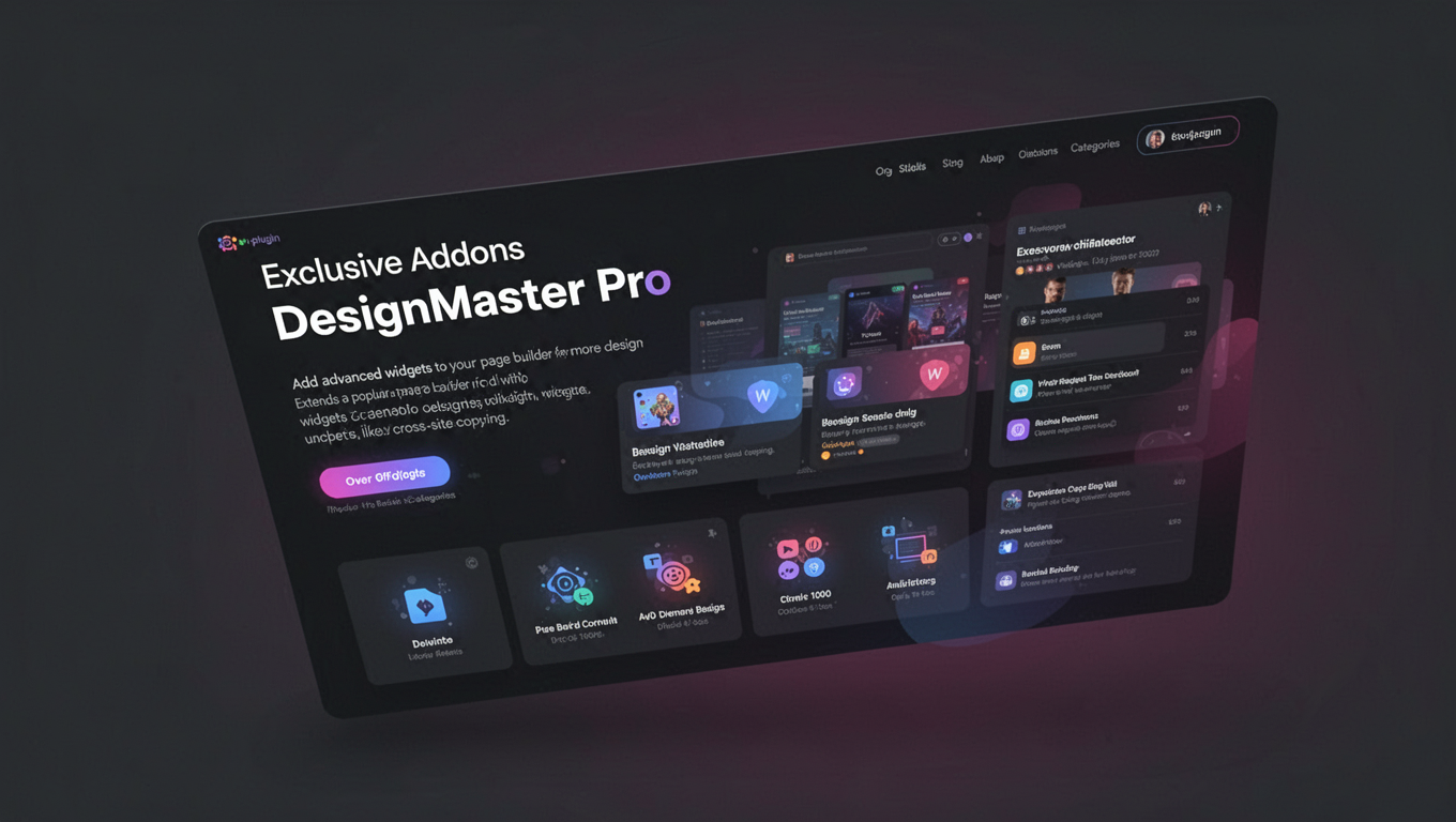 Preview of Exclusive Addons DesignMaster Pro
