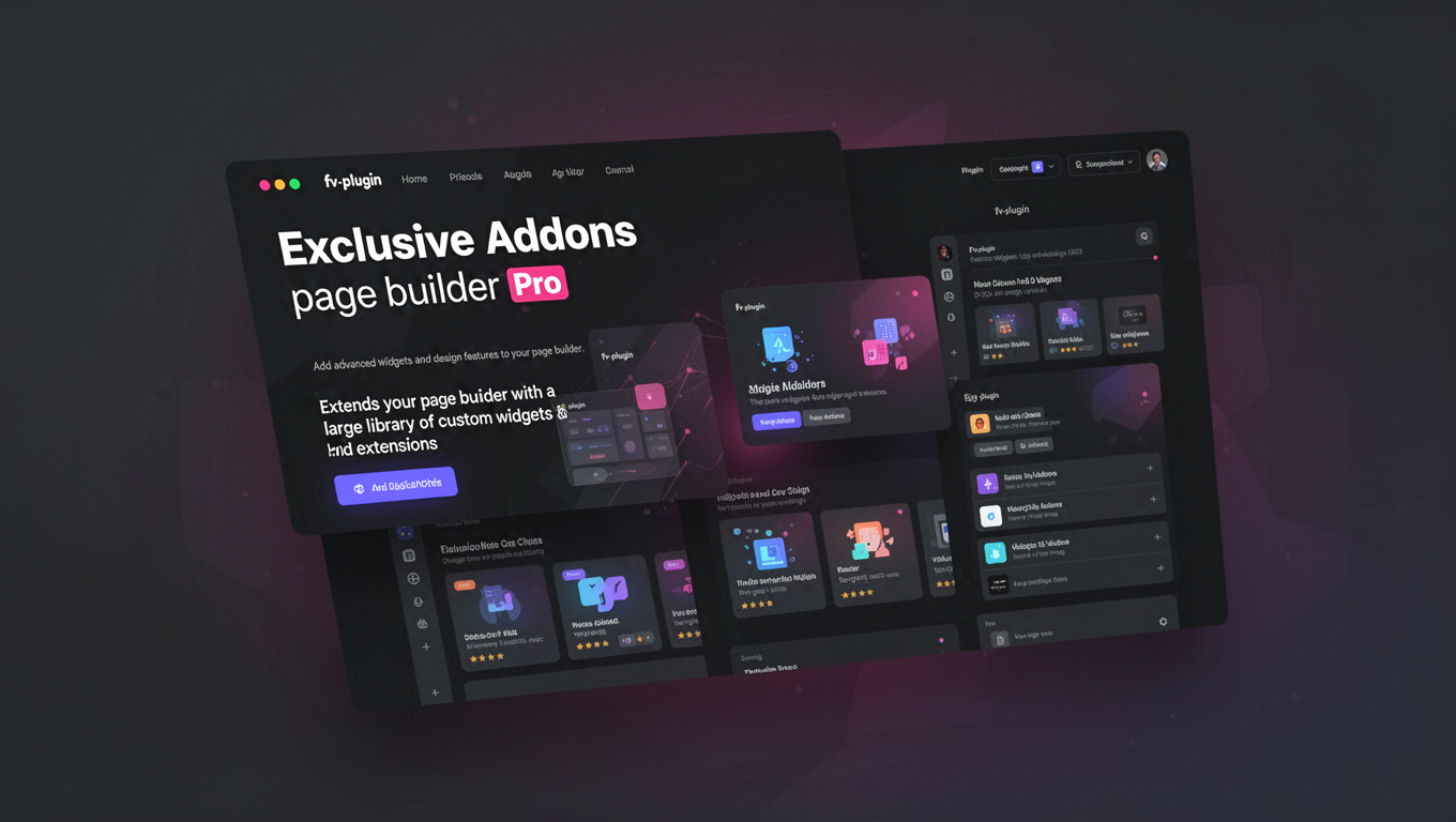 Preview of Exclusive Addons Elementor Pro