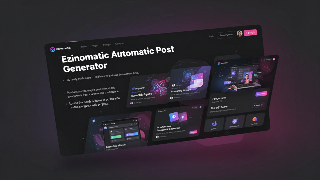 Preview of Ezinomatic Automatic Post Generator