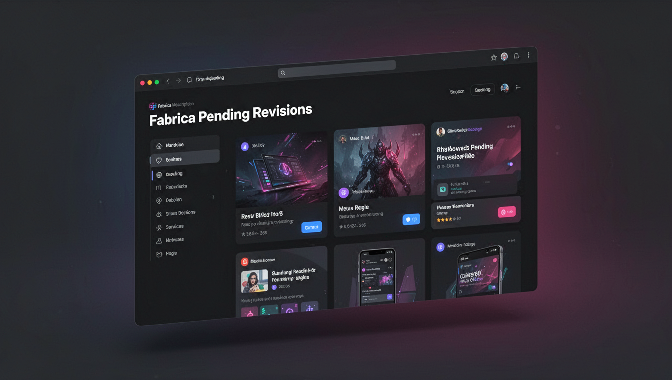 Preview of Fabrica Pending Revisions