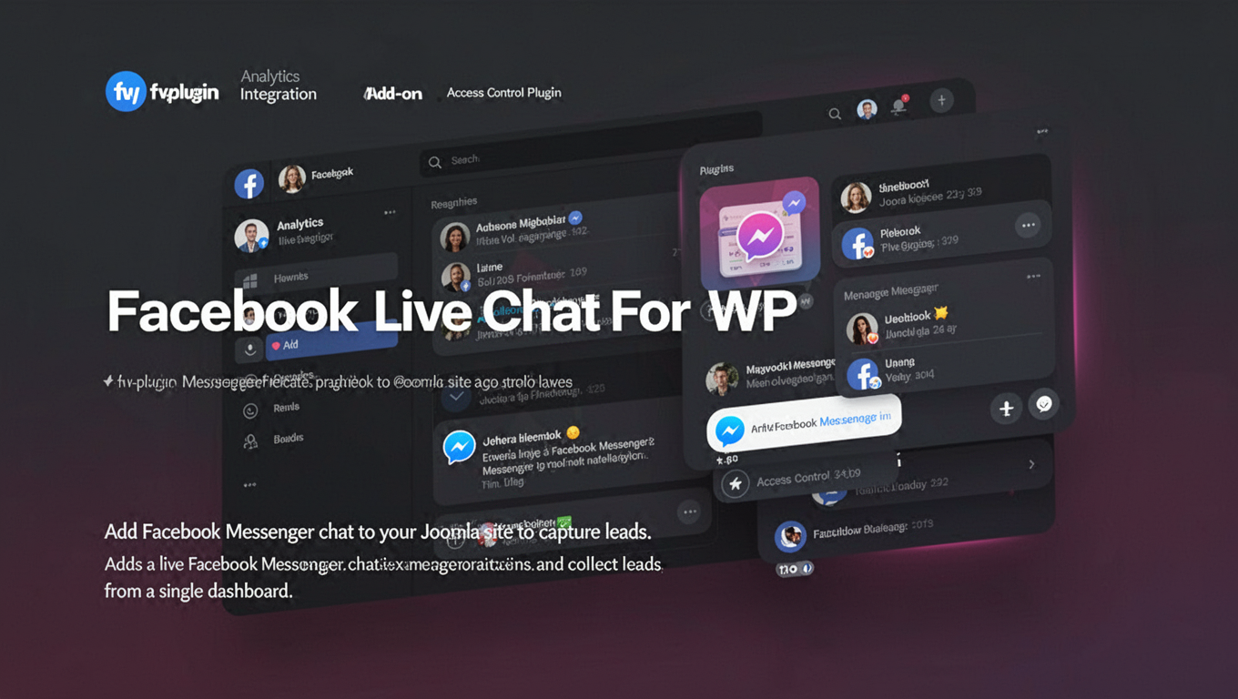 Preview of Facebook Live Chat For WP
