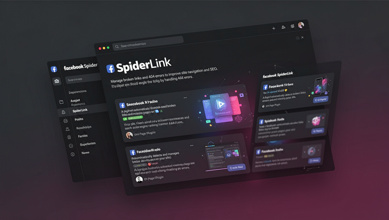 Preview of Facebook SpiderLink