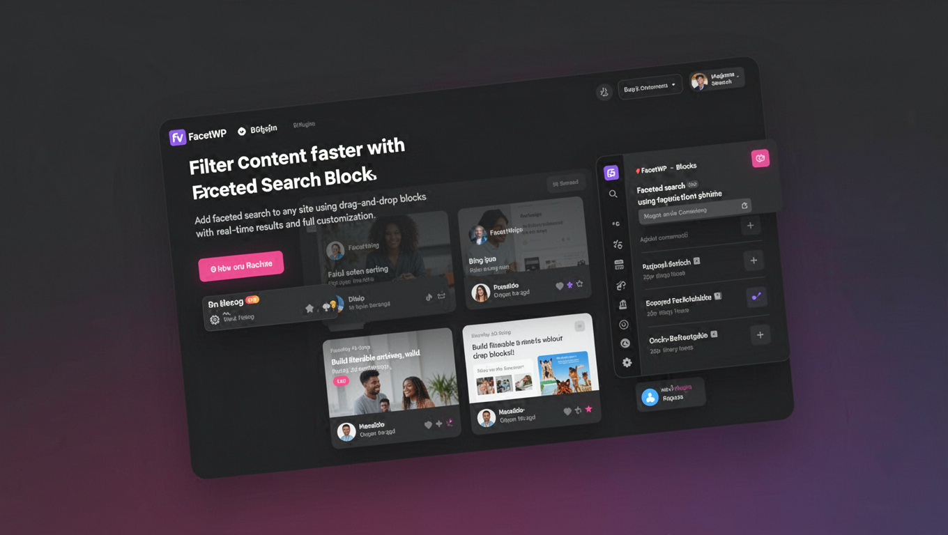 Preview of FacetWP - Blocks