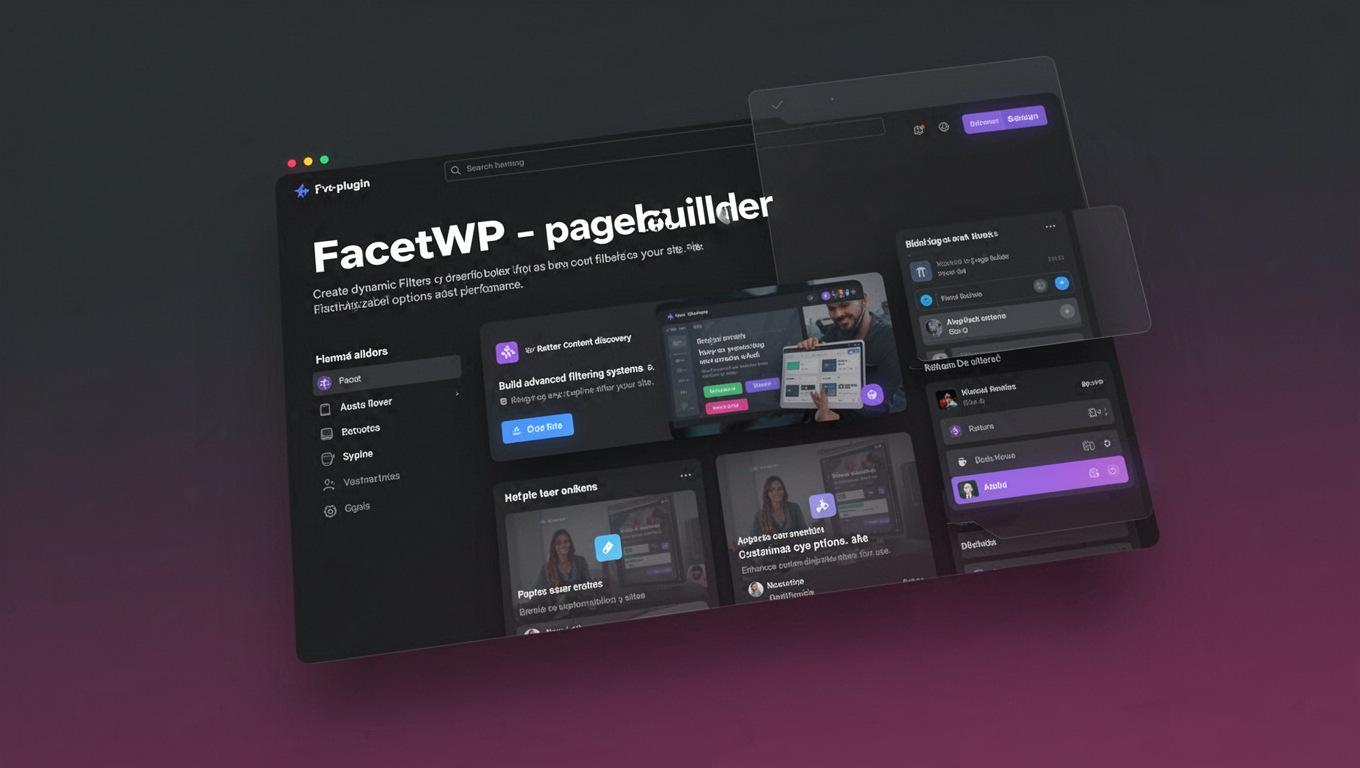 Preview of FacetWP - Elementor