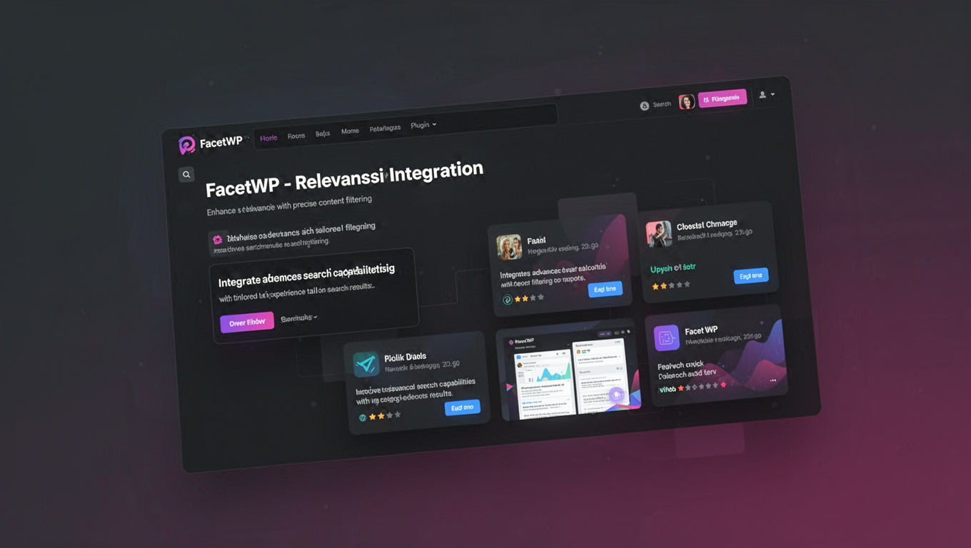 Preview of FacetWP - Relevanssi integration