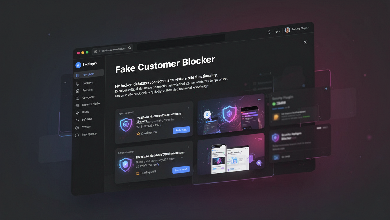 Preview of Fake Customer Blocker