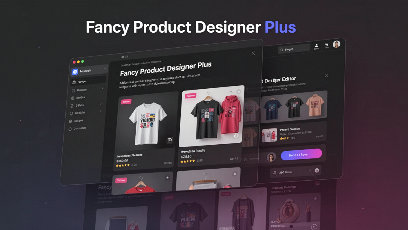 Preview of Fancy Product Designer Plus