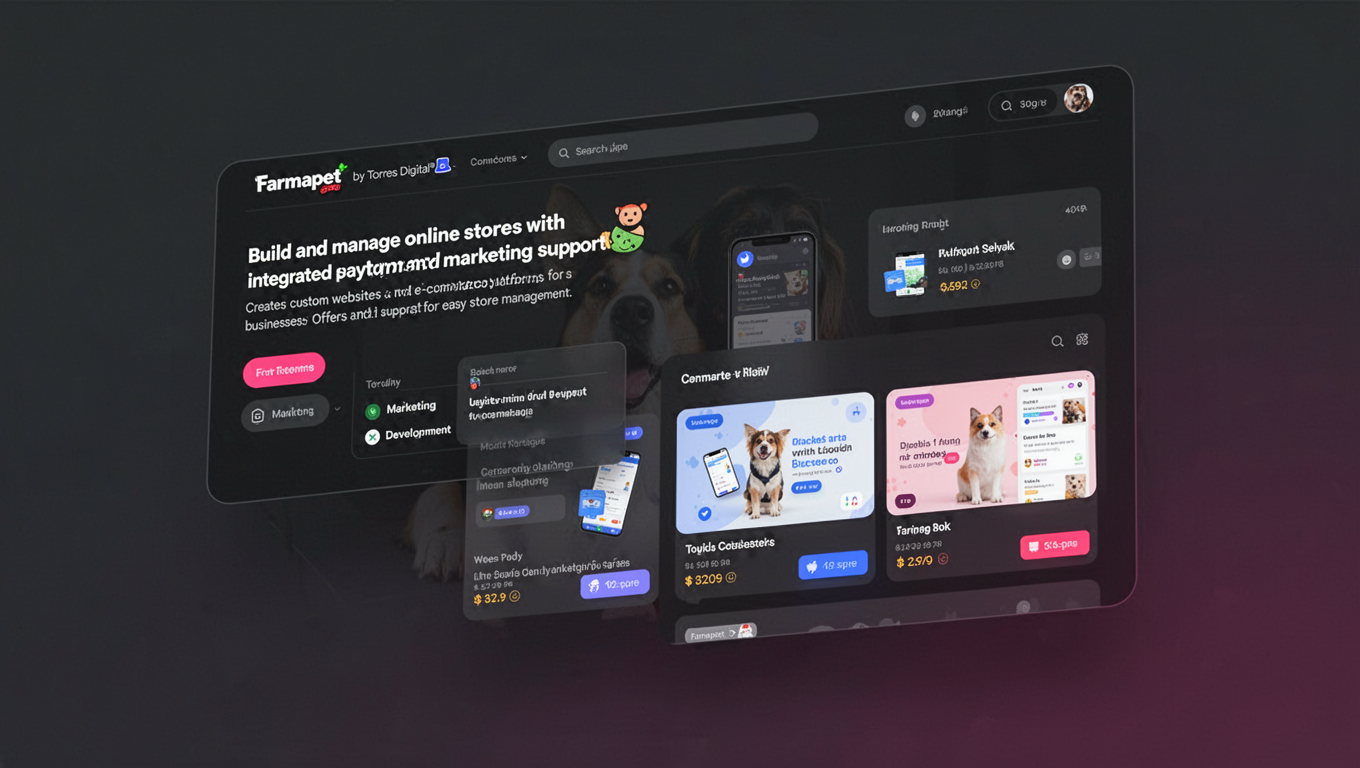 Preview of Farmapet - by Torres Digital® 🎩