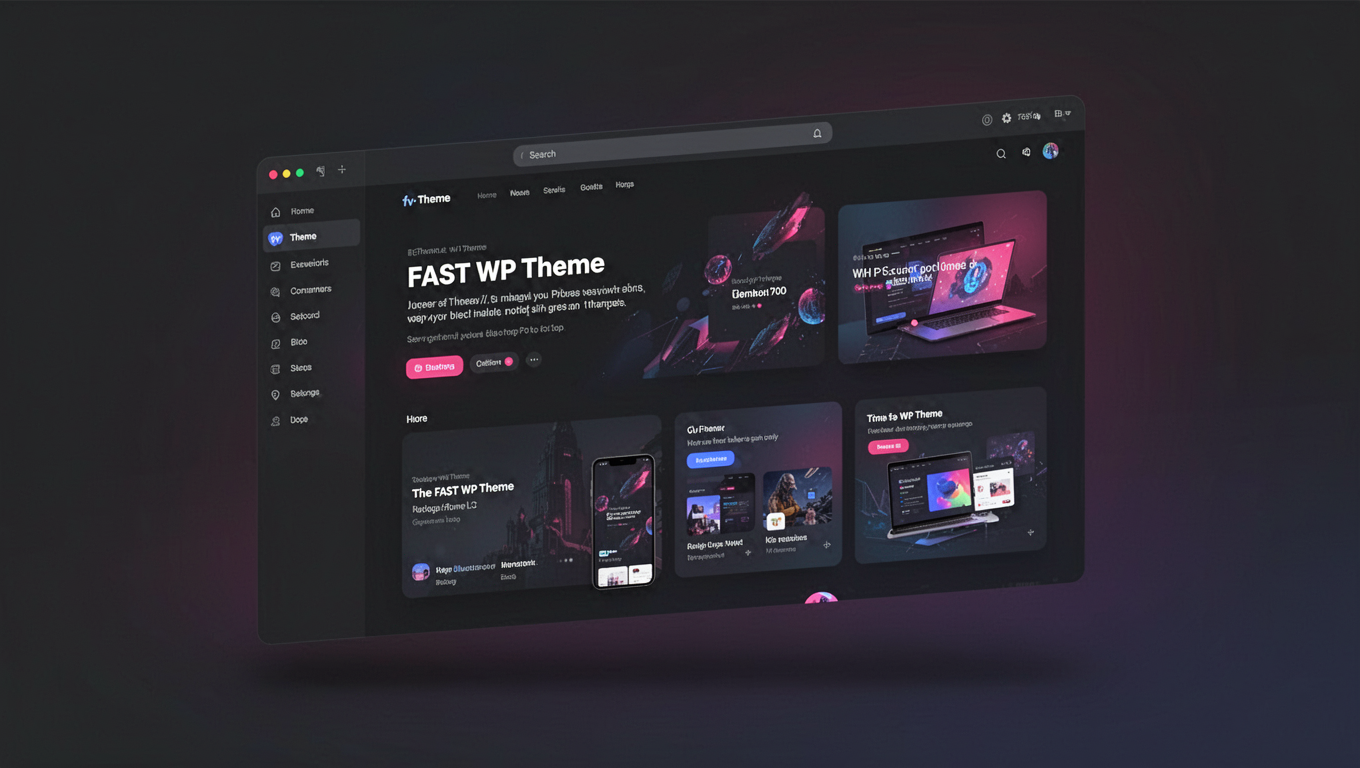 Preview of FAST WP Theme