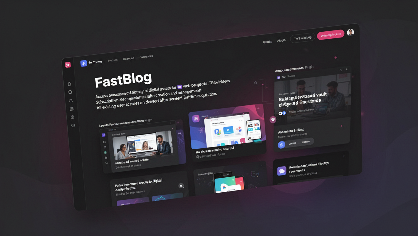 Preview of FastBlog