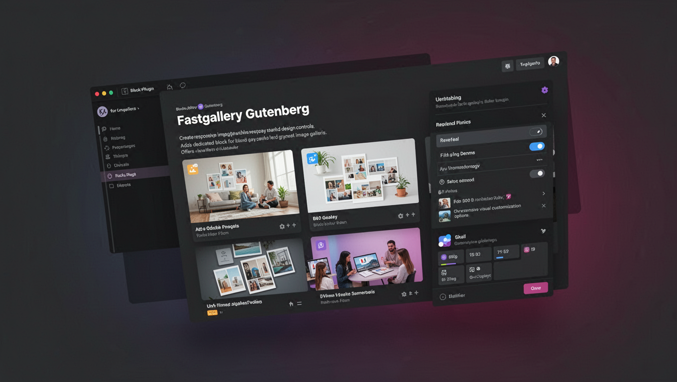 Preview of Fastgallery Gutenberg