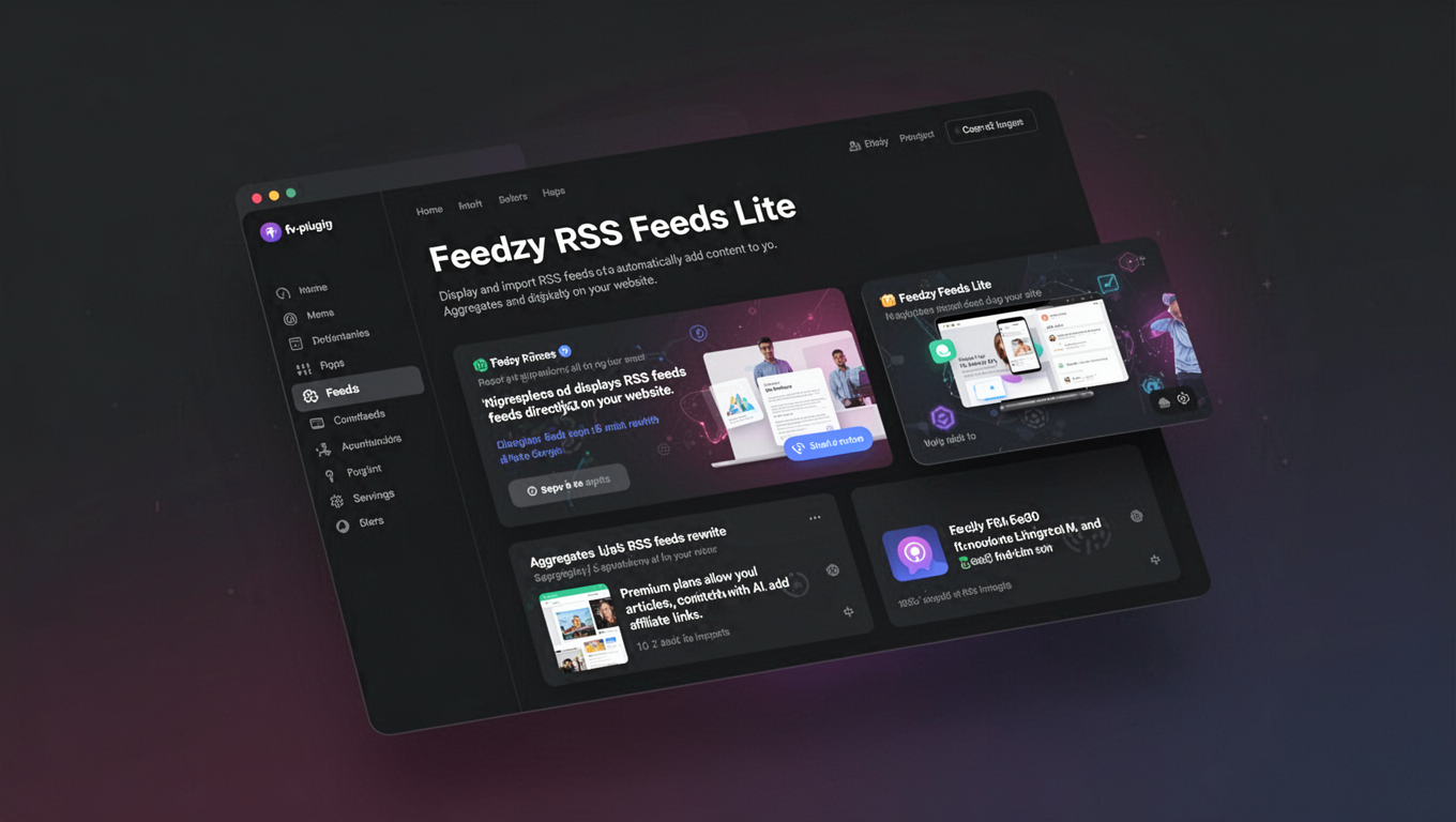 Preview of Feedzy RSS Feeds Lite