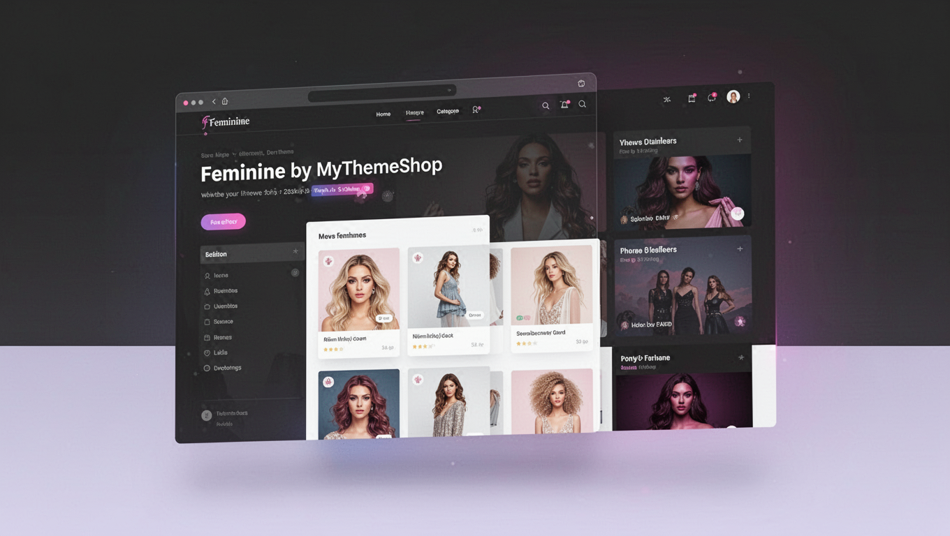 Preview of Feminine by MyThemeShop
