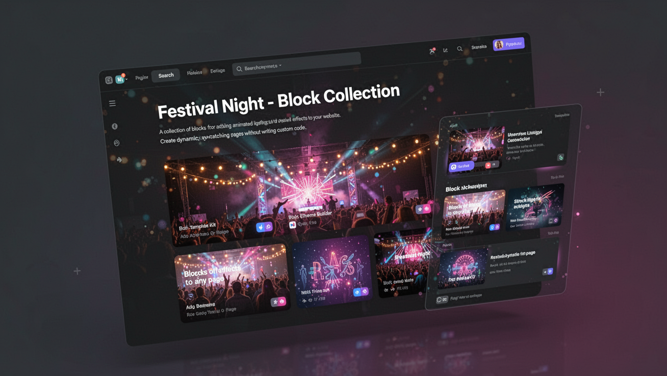 Preview of Festival Night - Block Collection