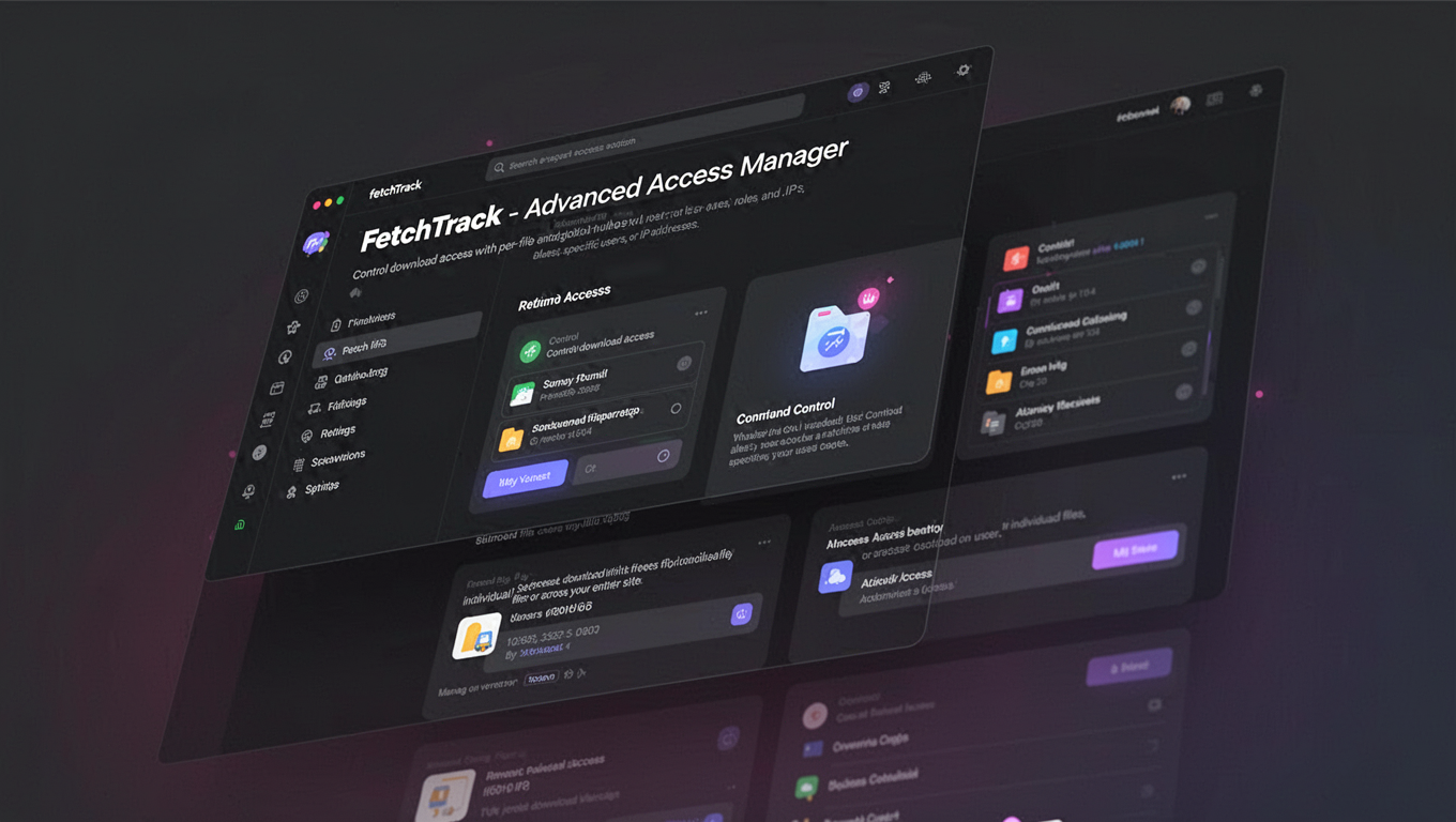 Preview of FetchTrack - Advanced Access Manager