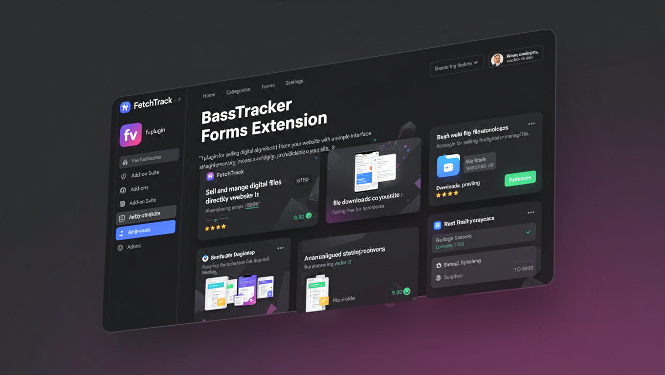 Preview of FetchTrack - Basstracker Forms Extension
