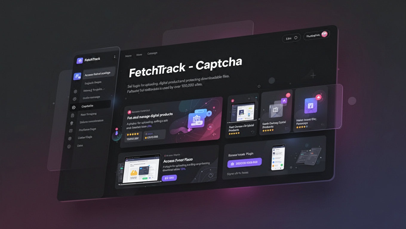 Preview of FetchTrack - Captcha