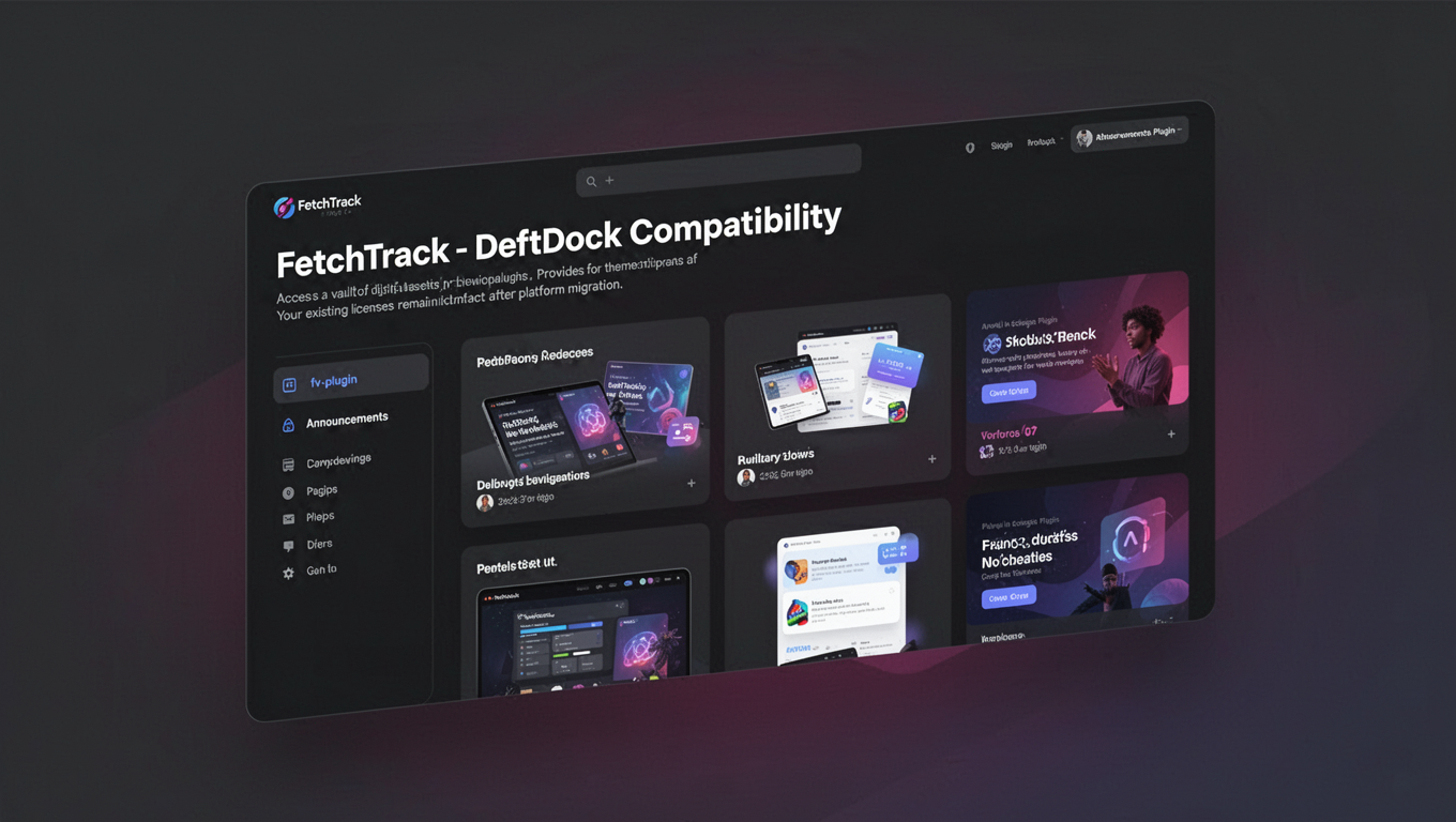 Preview of FetchTrack - DeftDock Compatibility
