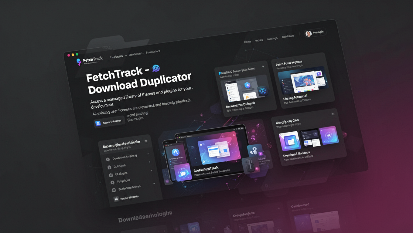 Preview of FetchTrack - Download Duplicator