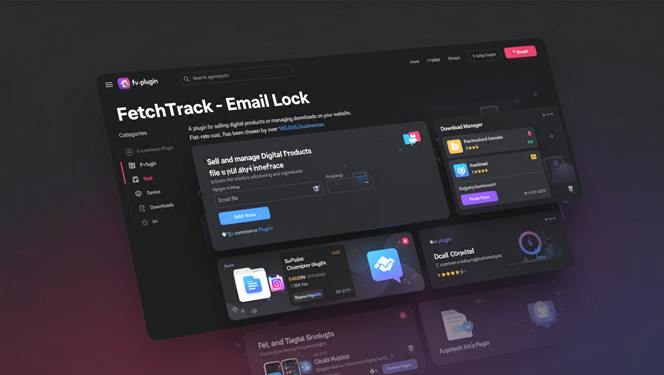 Preview of FetchTrack - Email Lock