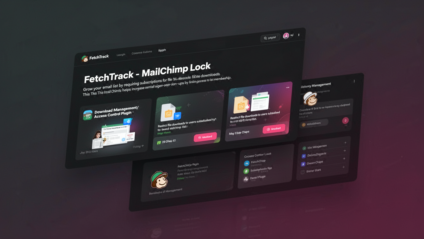 Preview of FetchTrack - MailChimp Lock