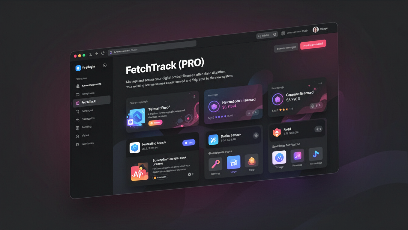 Preview of FetchTrack (PRO)