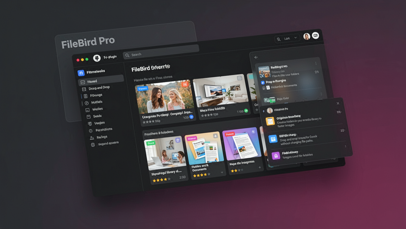 Preview of FileBird Pro