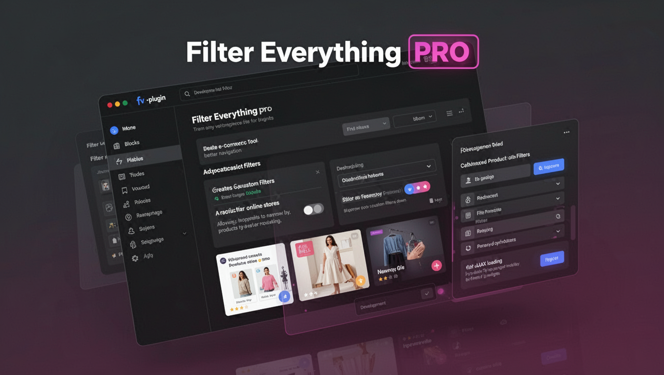 Preview of Filter Everything PRO