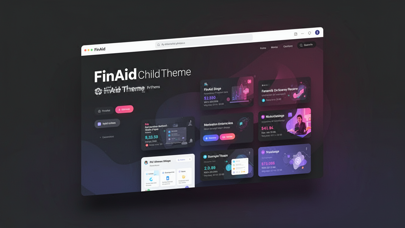 Preview of FinAid Child Theme