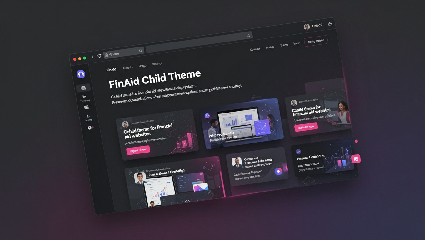 Preview of FinAid Child Theme