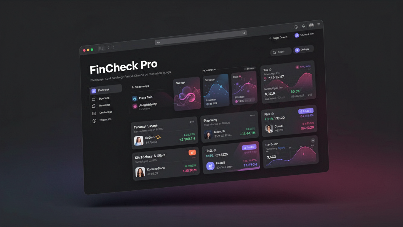 Preview of FinCheck Pro