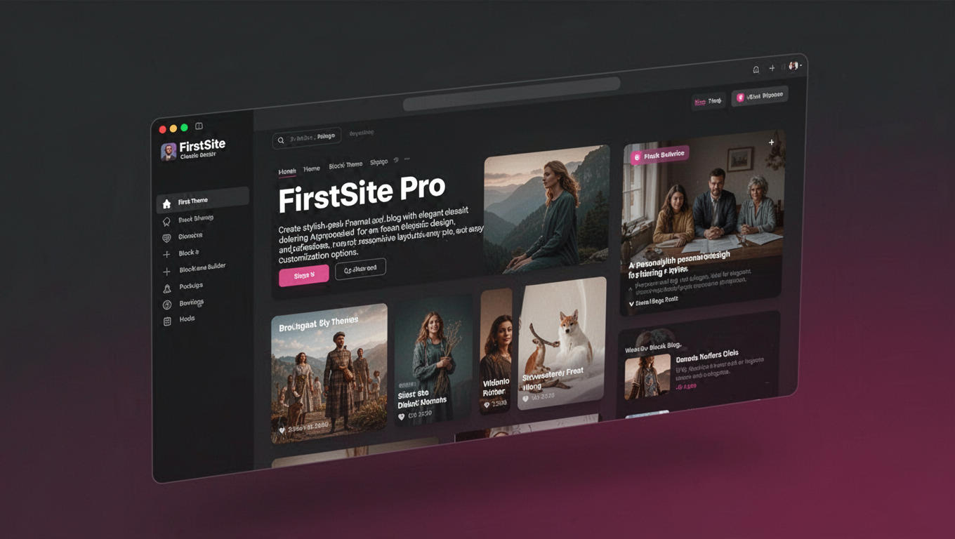 Preview of FirstSite Pro