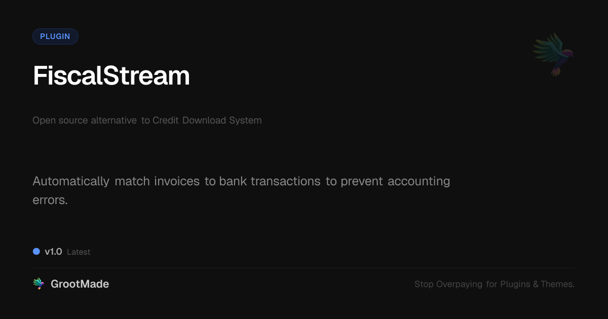 Preview of FiscalStream