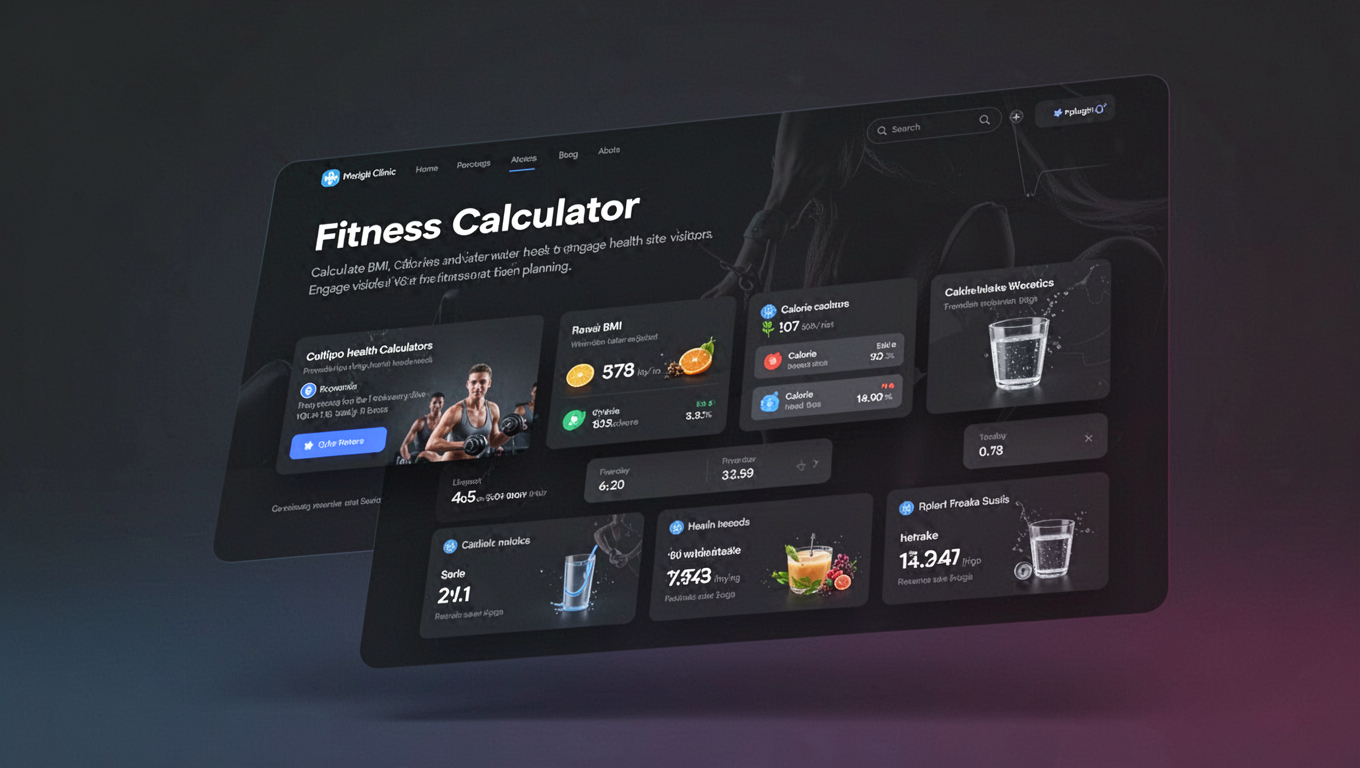 Preview of Fitness Calculator