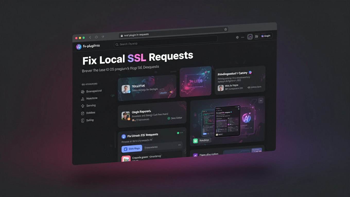 Preview of Fix Local SSL Requests